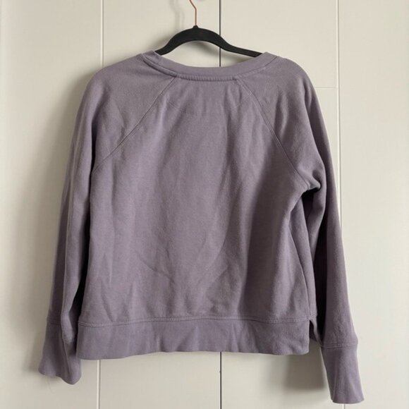 Calvin Klein Performance Womens Lavender Raglan Sweatshirt - Picture 5 of 6